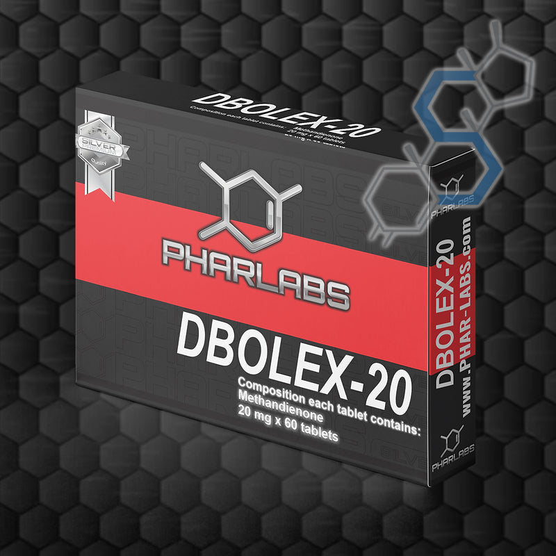 DBOLEX | Dianabol (Metandienona) 20mg 60 tabs