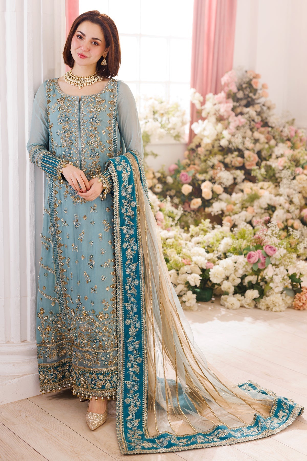 Charizma x Hania Aamir Dastan-e-Jashan 4PC Luxury Formals – DJR-05