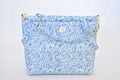 Wiltshire Blue Liberty fabric Diaper Bag