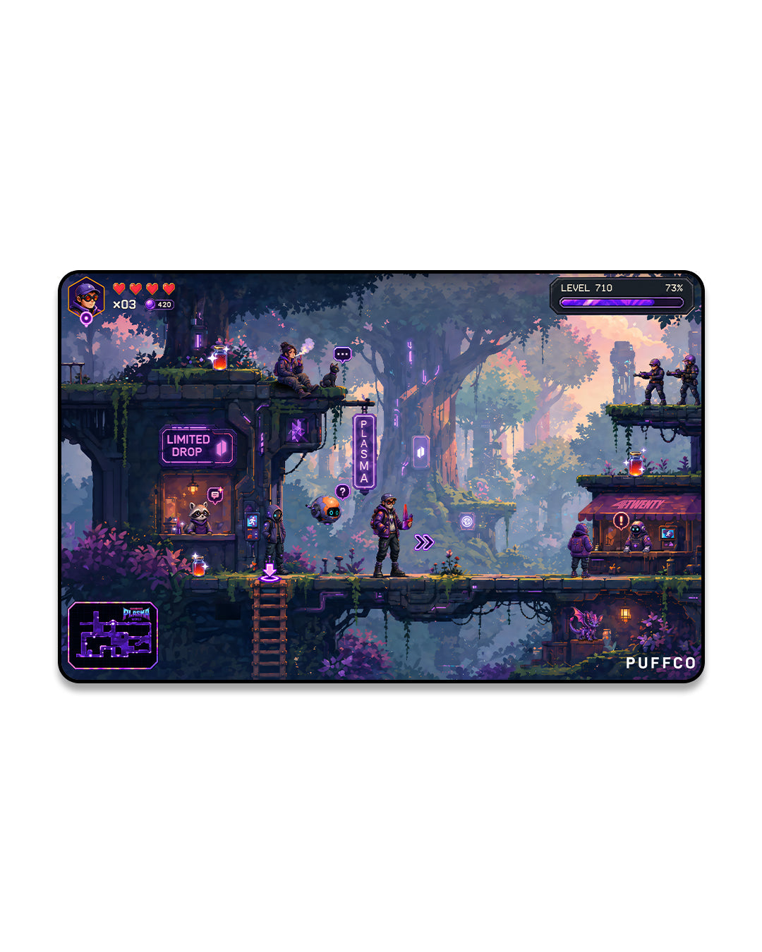 Puffco - Plasma World Desk Pad