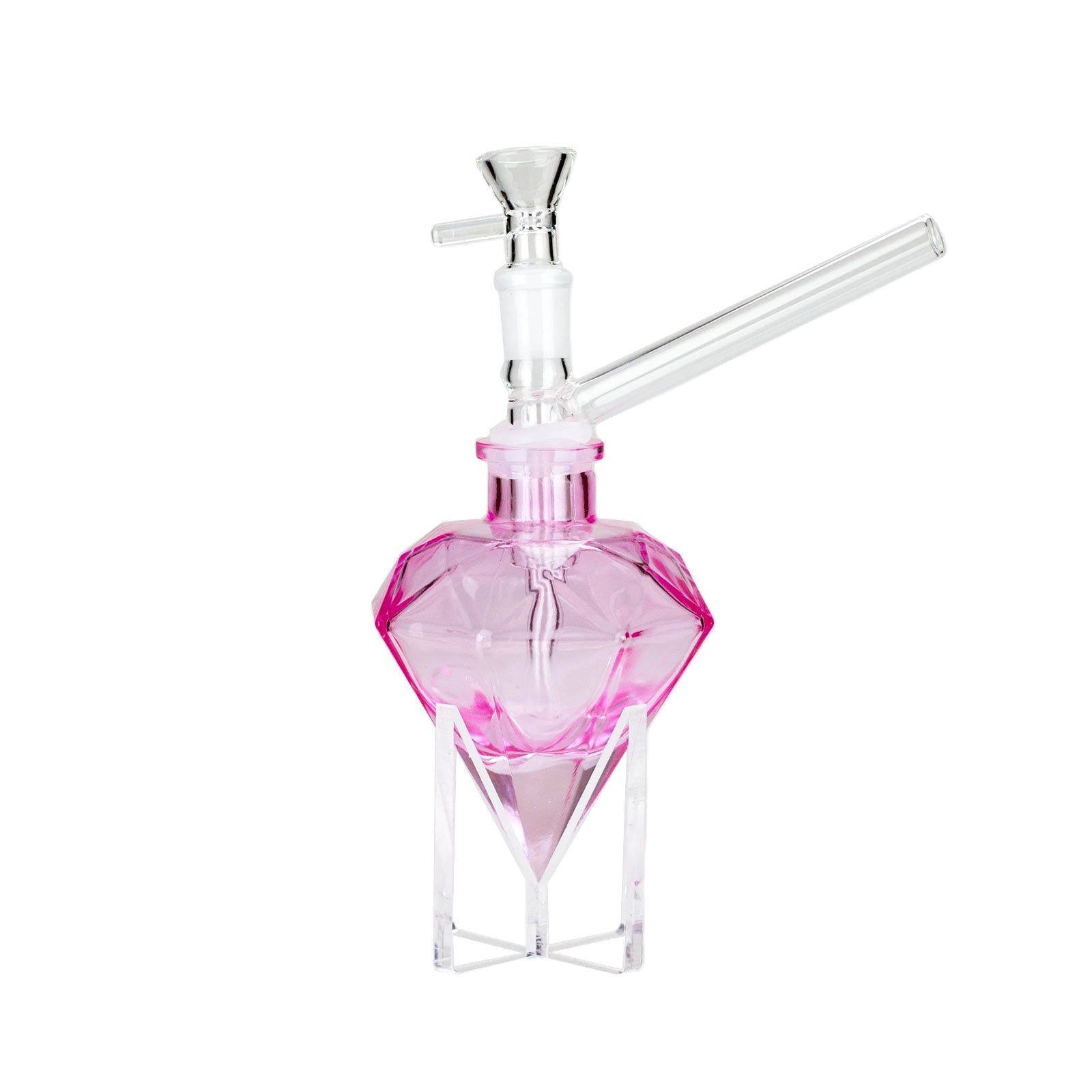 7″ Diamond Soft Glass Bong - PILOTDIARY