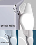 Thule Dichtgummi für Seitenwand-Markisen der Serie 5 & 8 ( TO 5200, TO 8000, TO 5102 ) Dichtungsgummi für gewölbte & gerade Wände