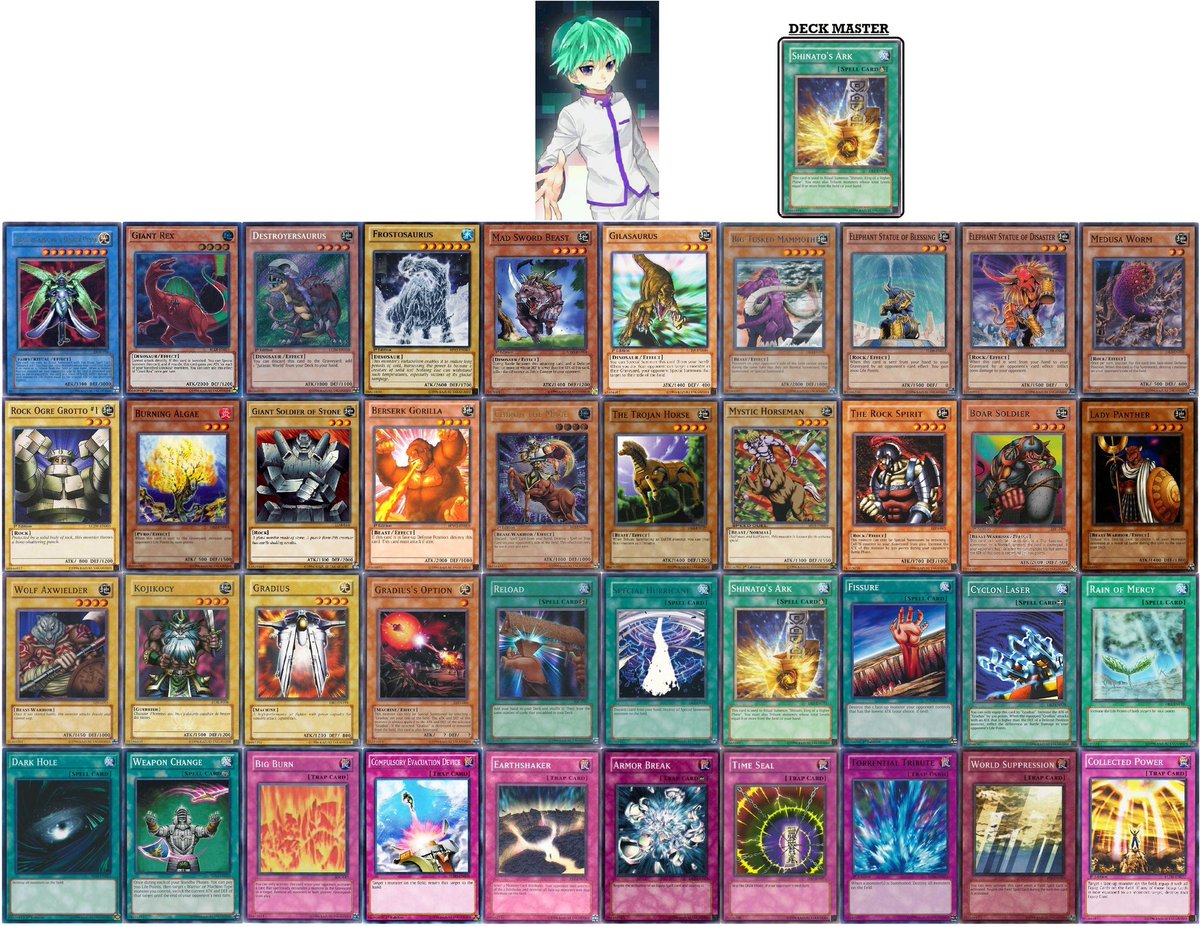 yugioh noah deck Noah Kaiba's Anime Deck 1 by Septimoangel12 on DeviantArt