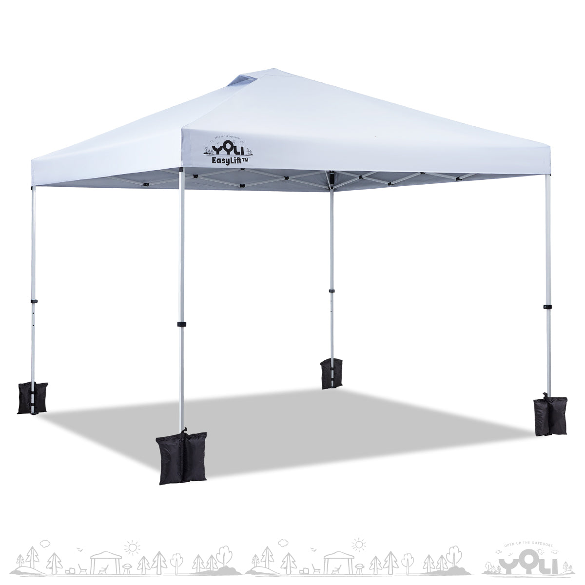 YOLI Moab EasyLift™ 100 10'x10' Instant Canopy with Carry Bag