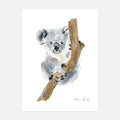 Eli le koala - Peinture et illustration d'art