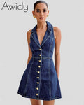 Eugenie Denim Mini Dress