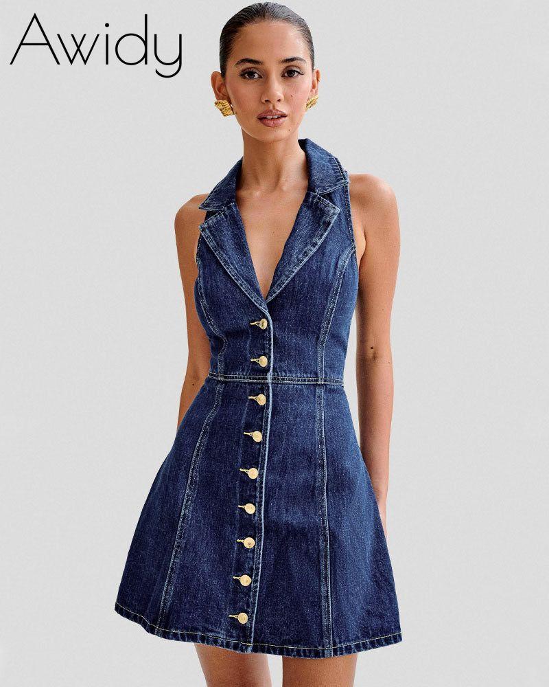 Eugenie Denim Mini Dress