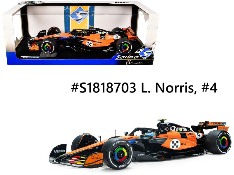 McLaren F1 Team MCL39 2025 Burago 1/18