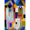Colourful Architecture by Paul Klee 1917