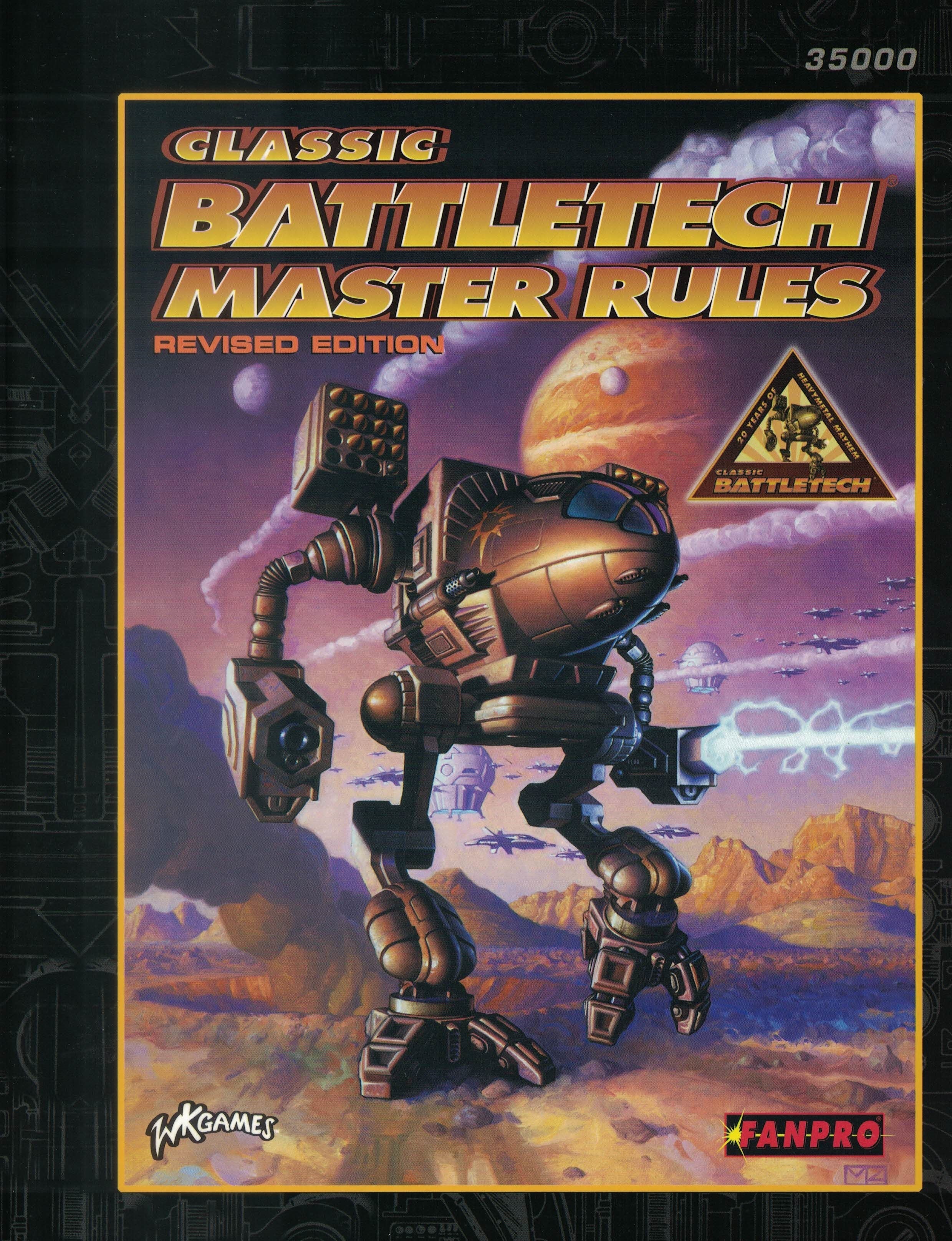 Battletech: Master Rules - Revised Ed (Hardcover)