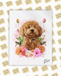 Cuadro Canvas - Floreado en Rosado
