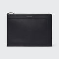 Folio Case Grained Leather Black