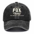 Fox Thing Washed Baseball Cap
