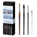 Fuumuui & Svetlin Sofroniev Professional Artist Watercolor 4 brush Set
