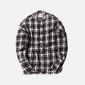 Greg Lauren Falcon Flannel Studio Shirt - Black / White