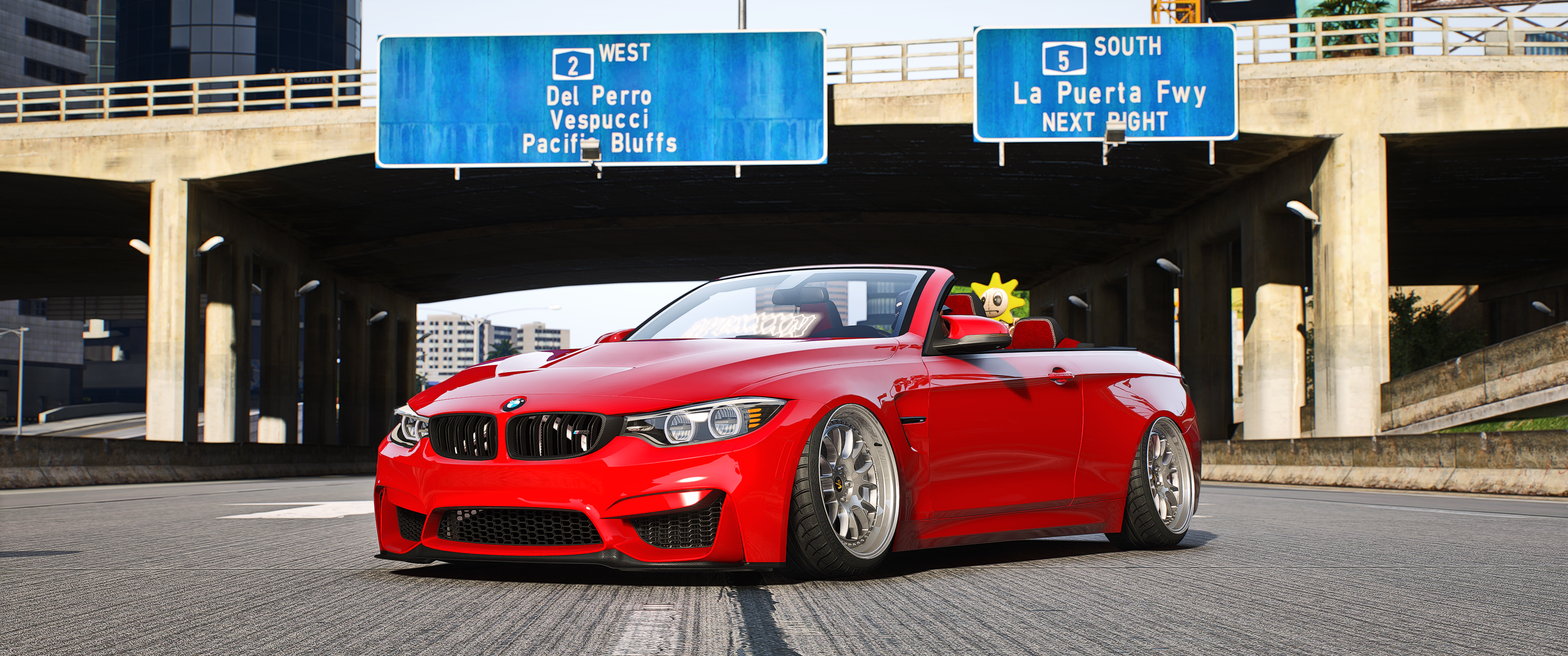 BMW M4 Convertible [Animated Roof]