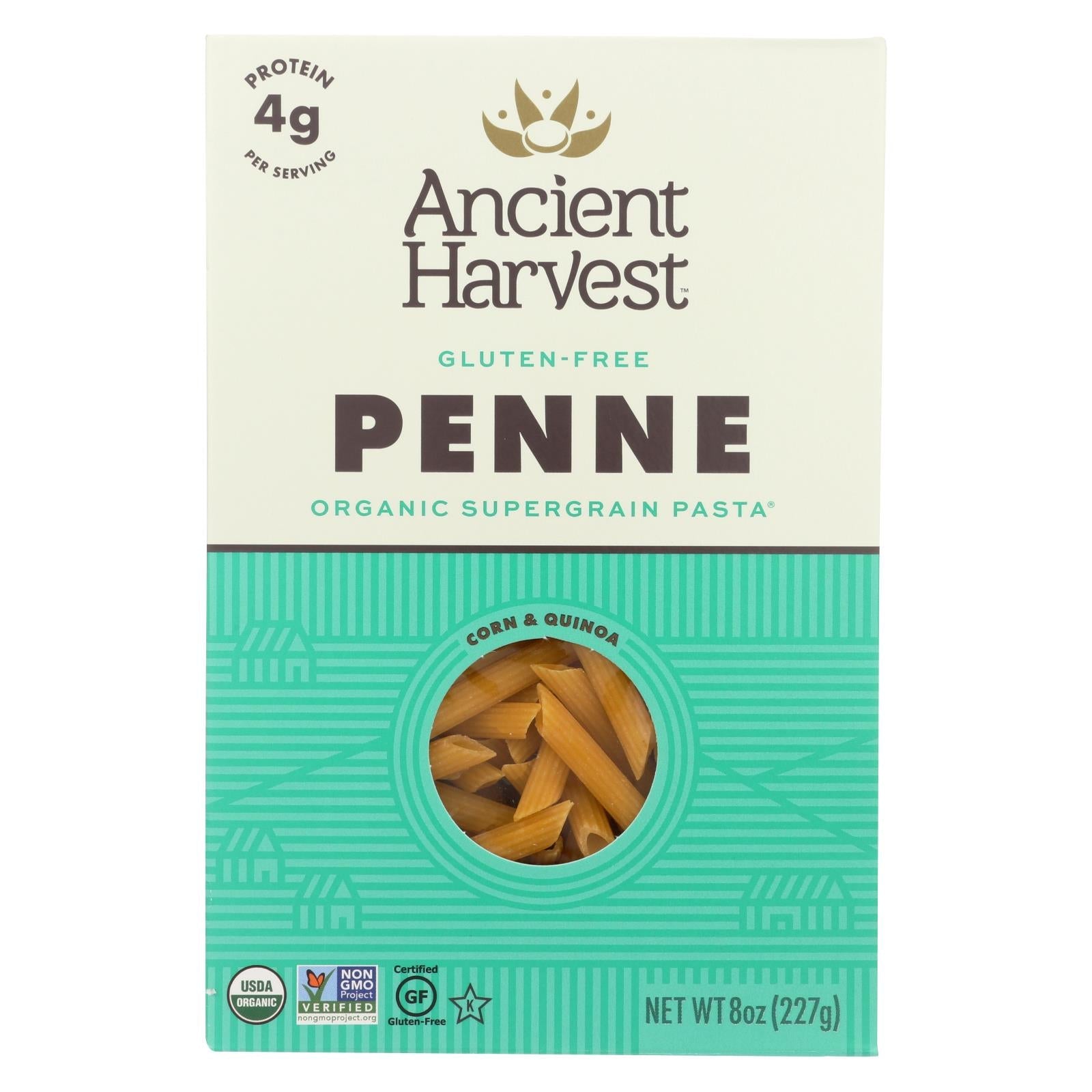 Ancient Harvest Supergrain Pasta - Penne - Case Of 12 - 9.6 Oz.