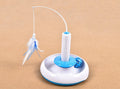 HKM-8286397 360-Degree Rotating Interactive Cat Toy Turntable with Feather Replenishment