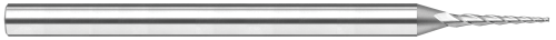 20990 3 FL - 0.0900" Cutter DIA x 0.9000" LOC  - Uncoated