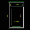 Empty Psa Slab PSA Style Graded Card Slab – Snap Tight, No Glue, Reusable –  Clear Acrylic (35pt) Psa Slab Bumper Guard