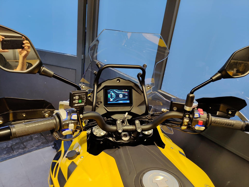 Benelli TRK502 screen upgrade TFT