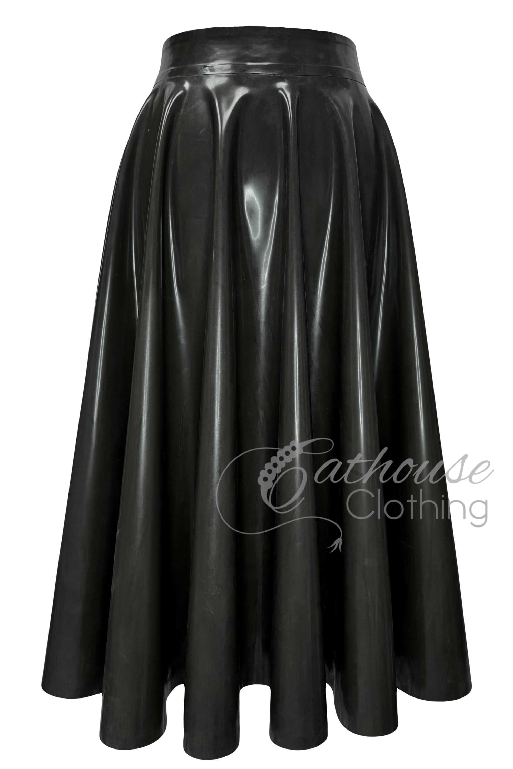 Skating midi skirt