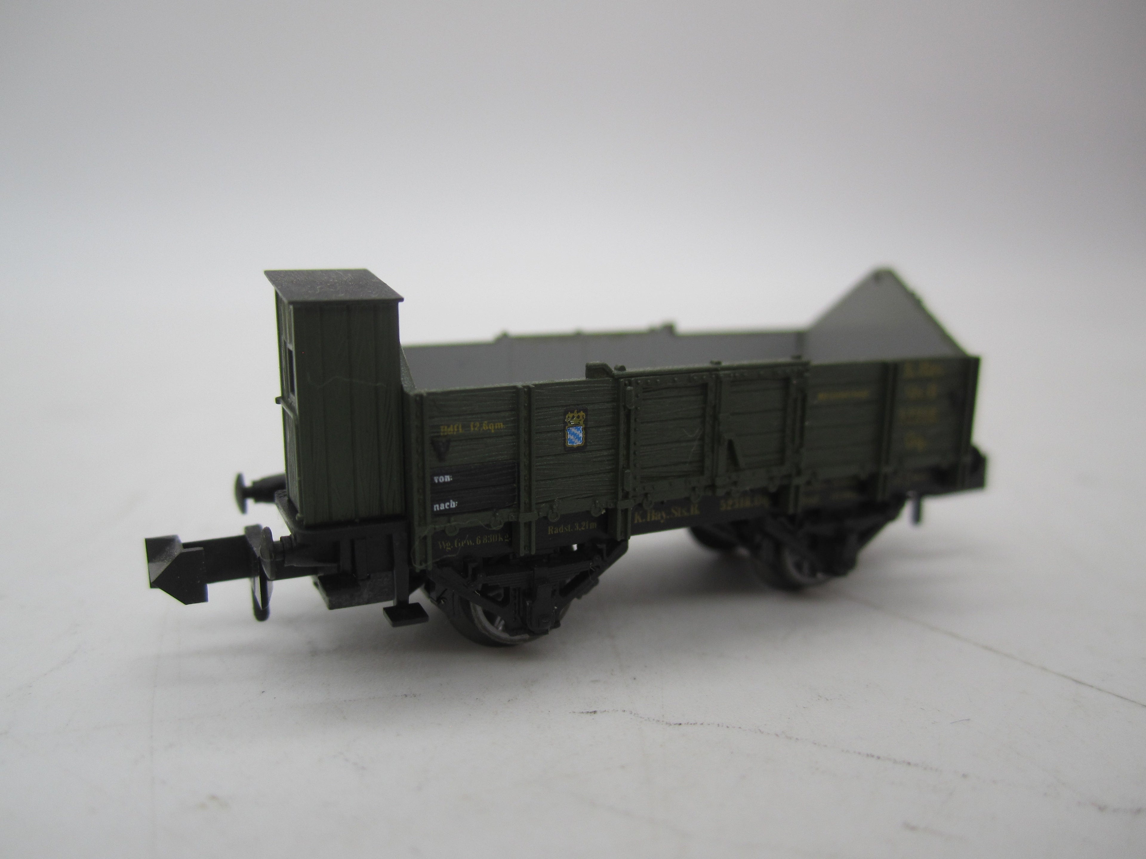 Minitrix N - 13243 - Open goederenwagen van de K.Bay.St.B.