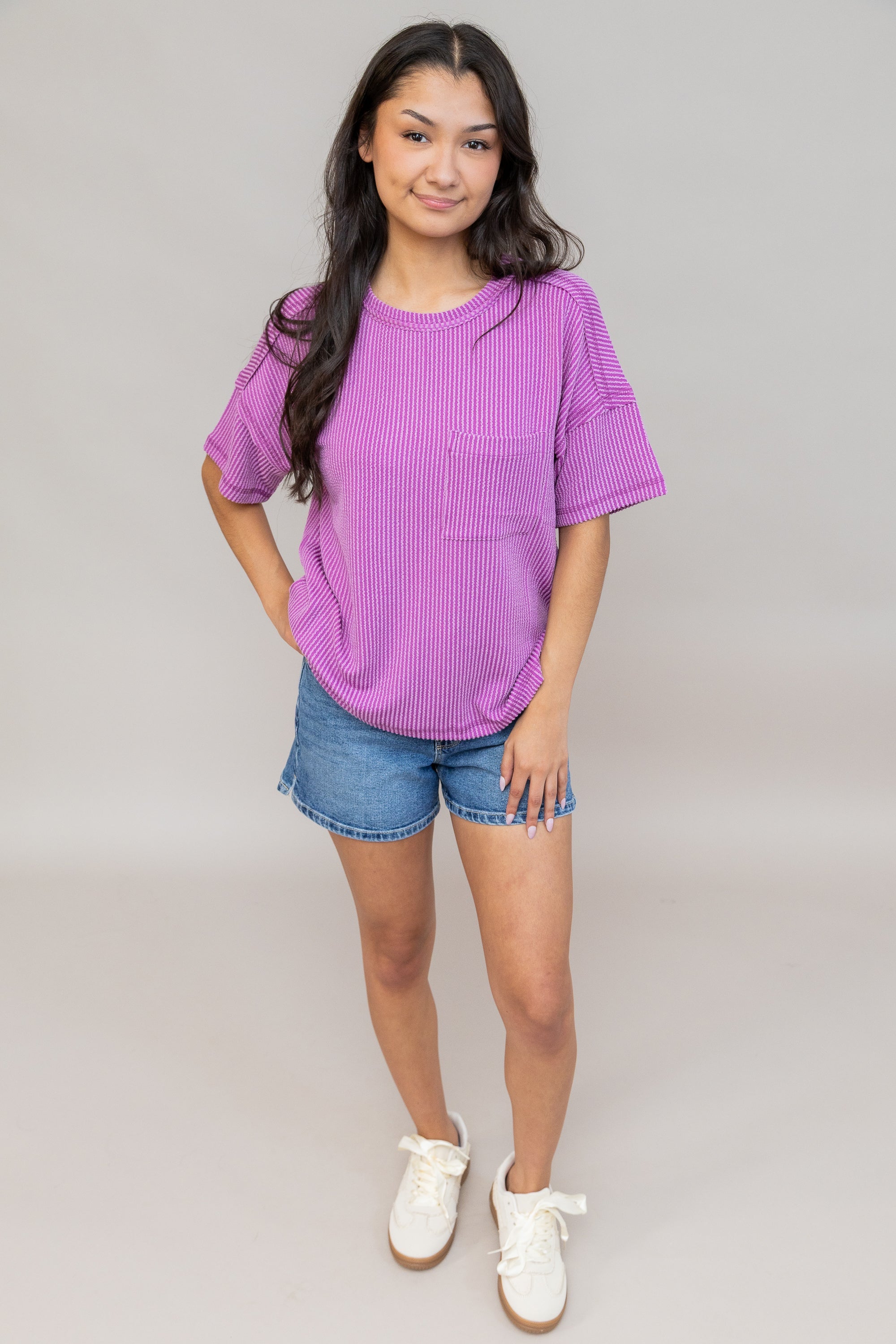 Ariel HR Side Slit Shorts