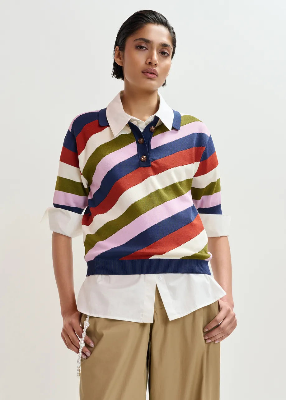 Essentiel antwerp jollow jacquard polo