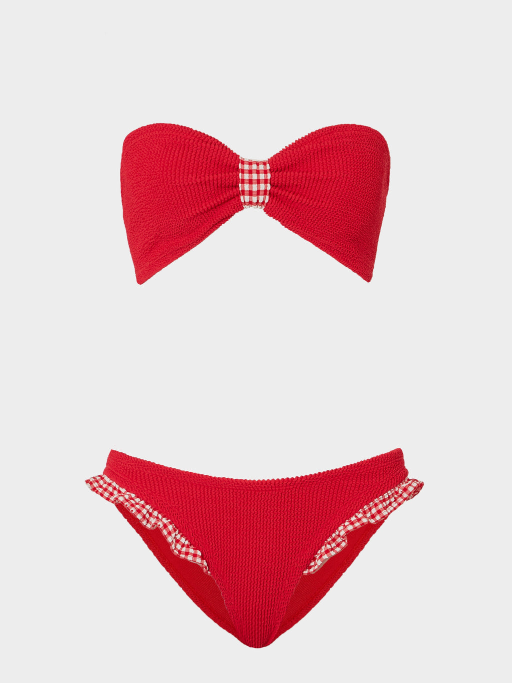 Jean Bikini - Red Gingham