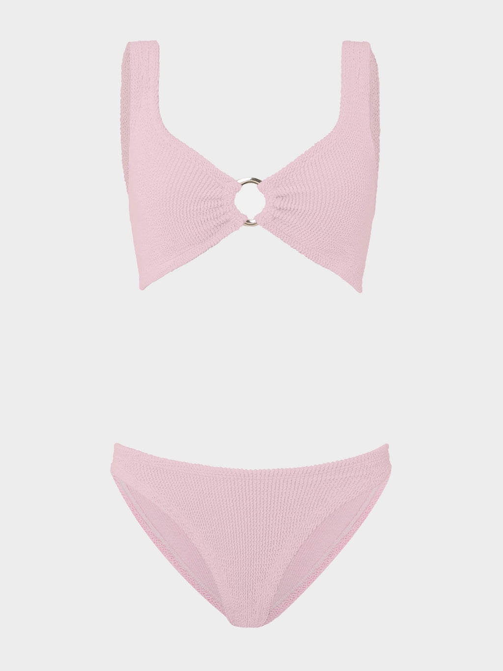 Julia With Gold Hoop Bikini - Ballet Pink