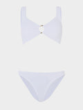 Julia With Gold Hoop Bikini - White
