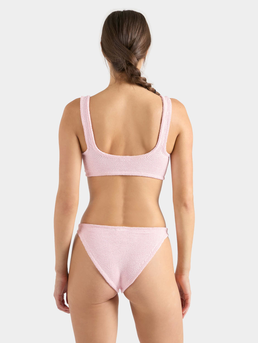 Julia With Gold Hoop Bikini - Ballet Pink
