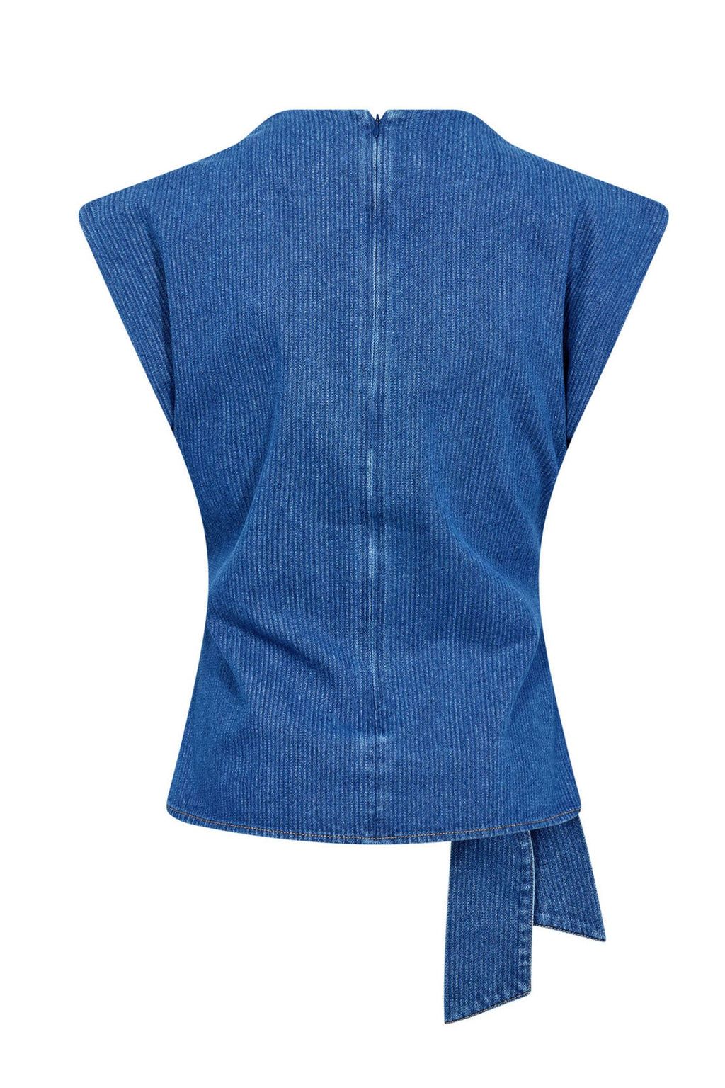 KimmyCC Pleat Top 555-Dark denim - 45001