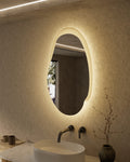 Carlisle LED Mirror 530mm with Matte Grey Frame