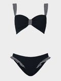 Loretta Bikini - Black Gingham