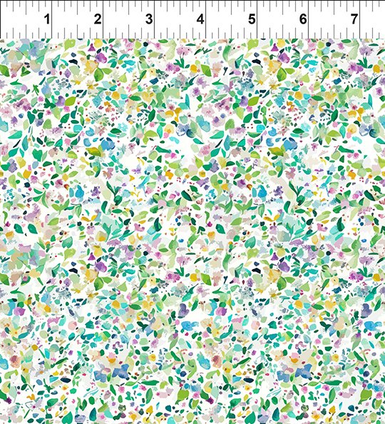 Lovelies Phoebe Multi In the Beginning Fabrics Cotton Fabric ITB-9LOV-1 | US Fabric Shop