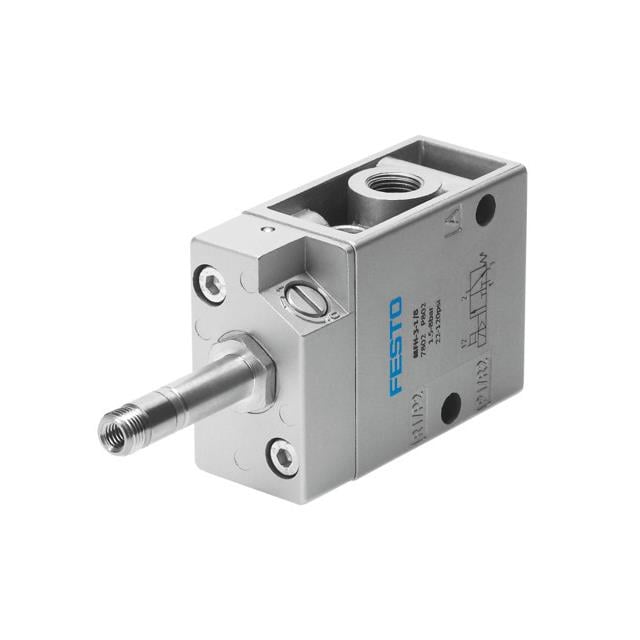 Festo Corporation MFH-3-1/8 MFH Válvula de solenoides 3/2 normalmente cerrado - Válvula de solenoides