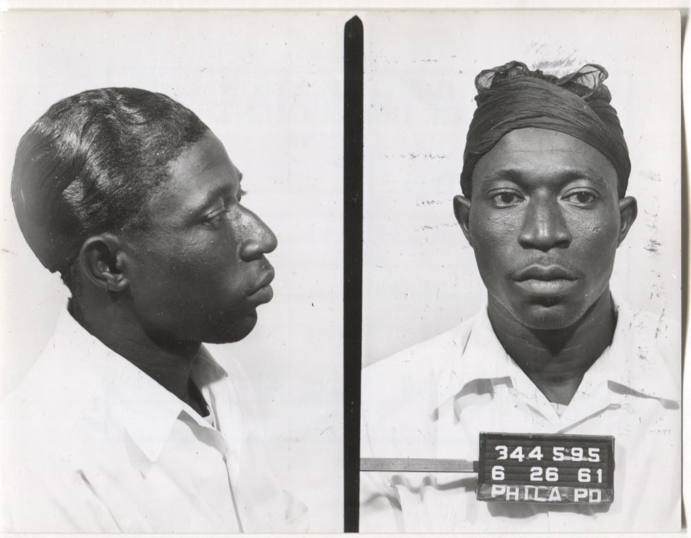 James Eley Mugshot - Arrested on 6/26/1961 for Violating Gambling Laws