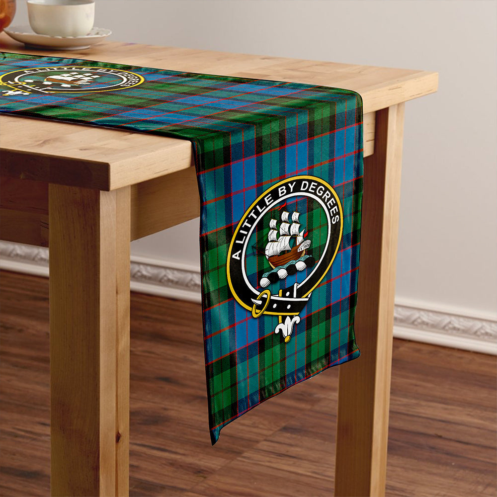 MacWilliam (Williamson) Modern Tartan Crest Table Runner