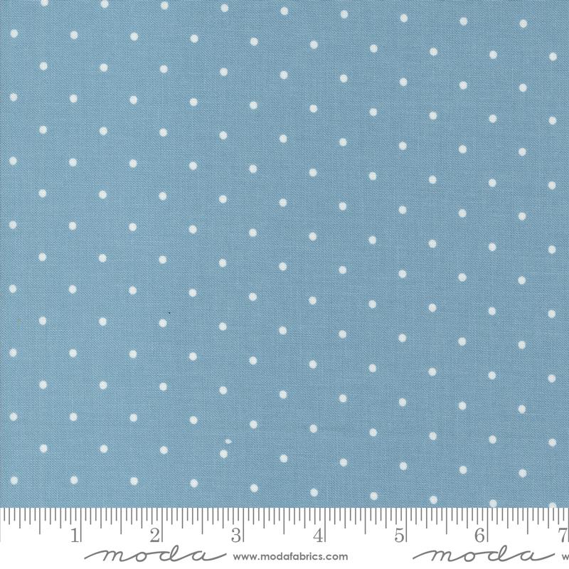 Magic Dot Blender Dots Sky Blue Lella Boutique Moda Cotton Fabric MD-5230-43