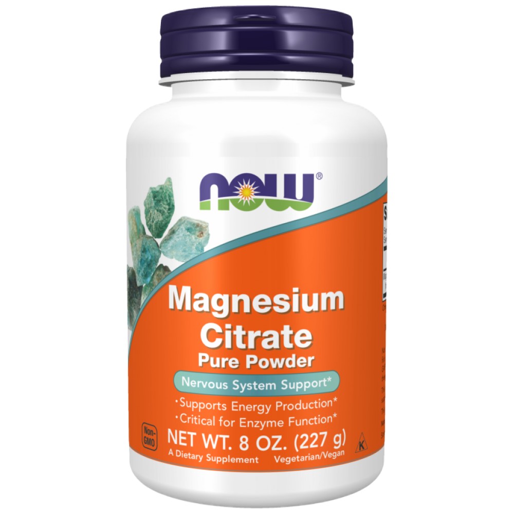 Poudre de citrate de magnésium - 227 grammes