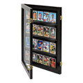 glass display cases for selling cards and money exchange 20 Card Display  Case