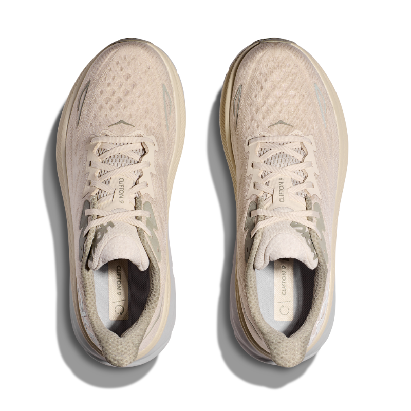 Men’s HOKA Clifton 9 – Oat Milk/Barley (OKB)