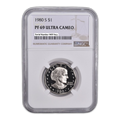 1980 S Susan B Anthony Dollar - NGC PF69 Ultra Cameo - CoinsTV