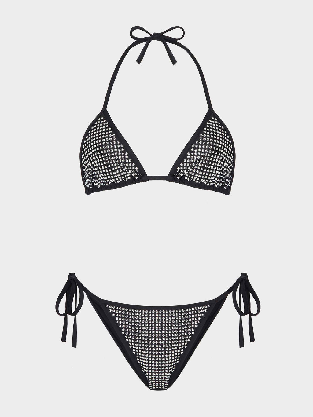 Monica Lava Bikini - Black/Silver