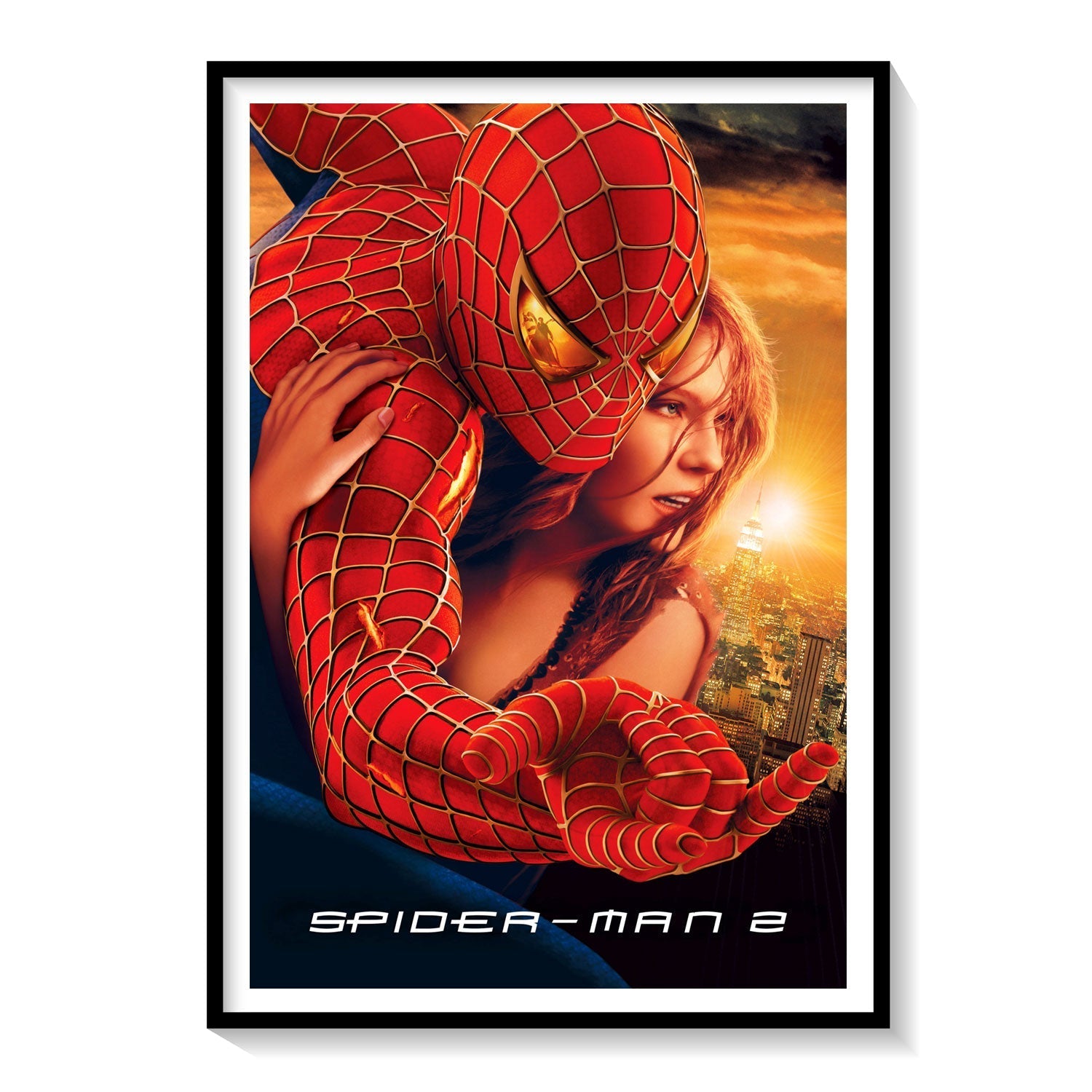 Spiderman 2 Movie Poster Art