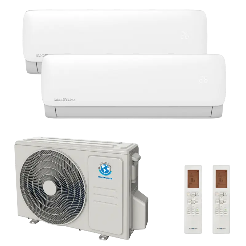 Multisplit 2x1 Mundoclima MUEX-14-H11.2 | 2×2.236 Frig | A++