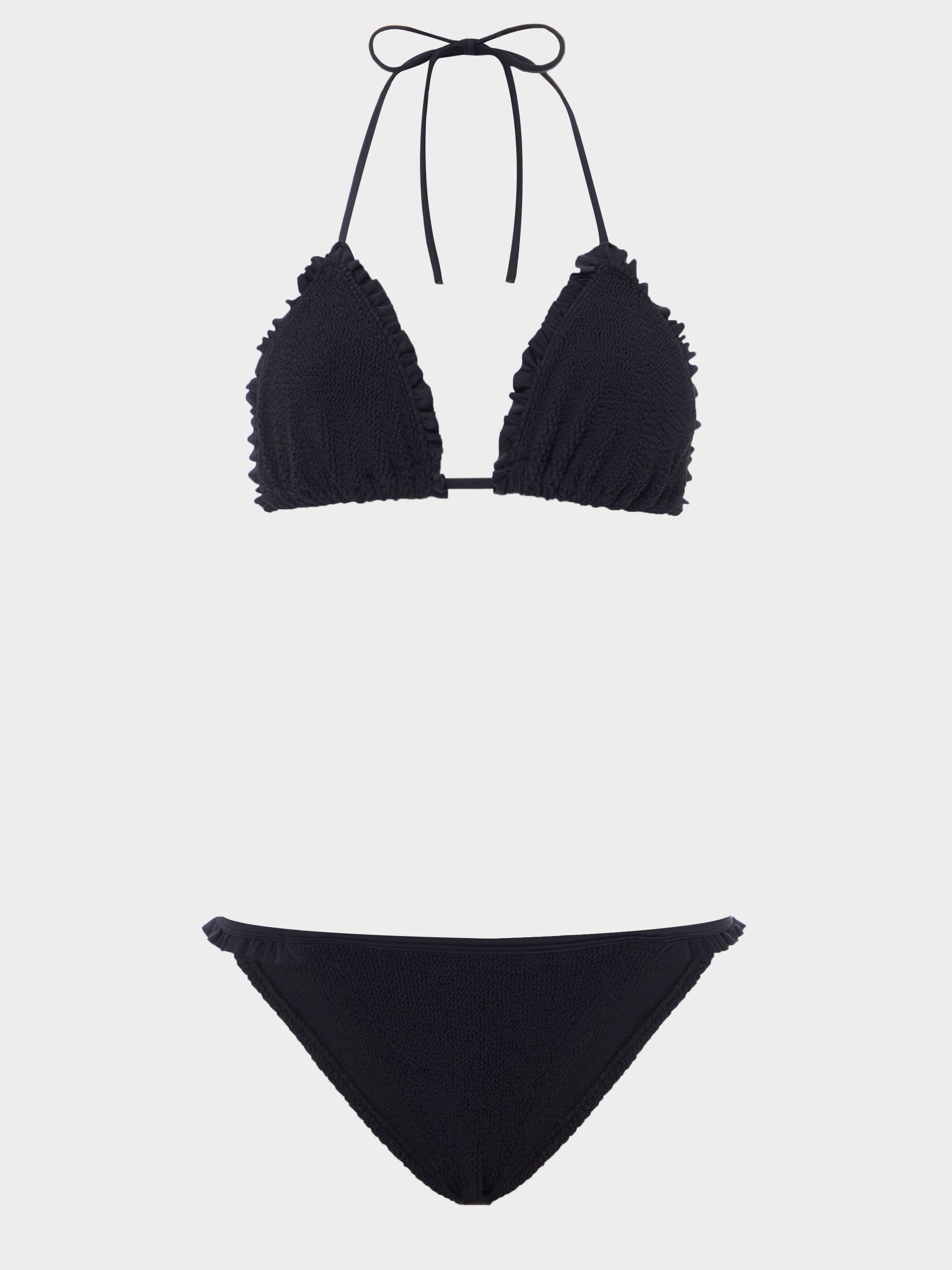 Naomi Frill Bikini - Black