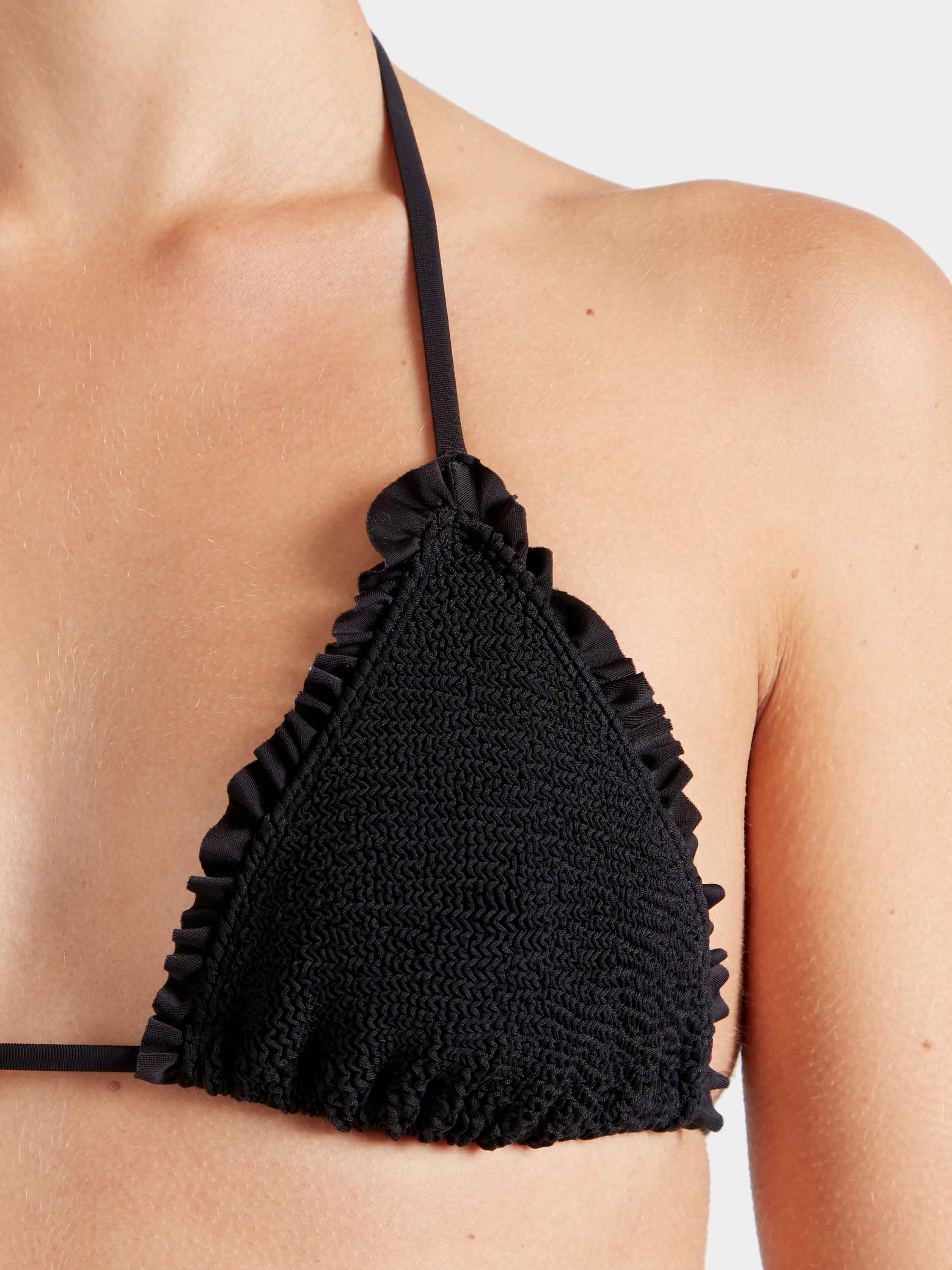 Naomi Frill Bikini - Black